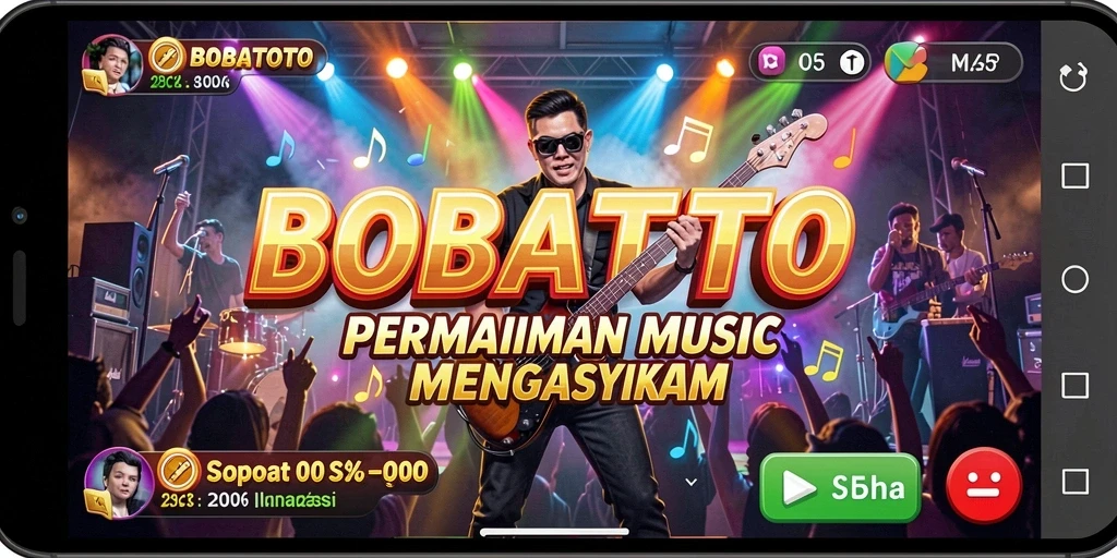 Tampilan gameplay BOBATOTO yang penuh warna dan interaktif.