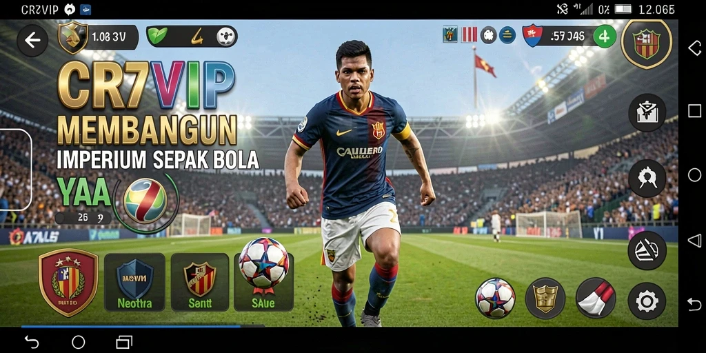 Tampilan gameplay <strong>CR7VIP</strong> yang menawan dan penuh strategi.