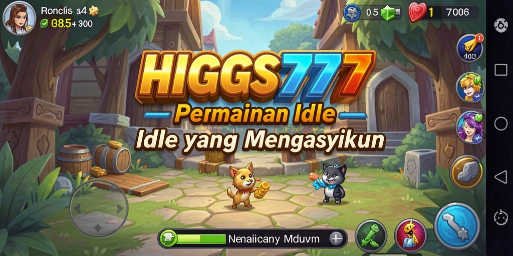 Tampilan menarik dari gameplay HIGGS777 yang seru dan interaktif.