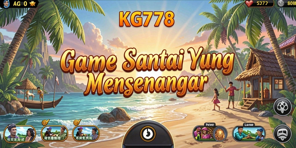 Tampilan gameplay menyenangkan dari KG778 dengan grafis cerah dan interaksi yang menarik.