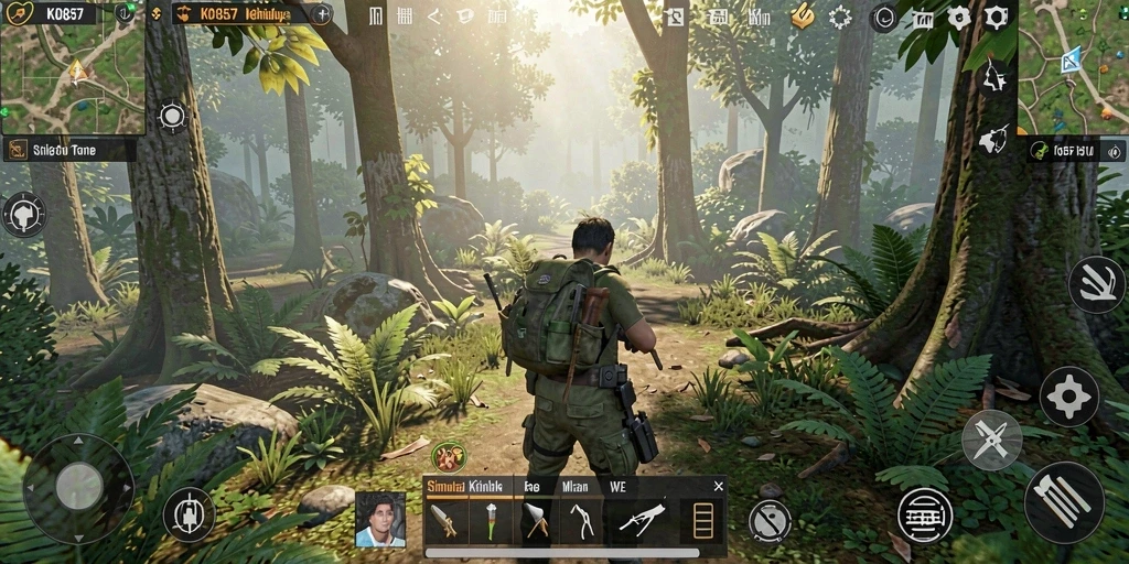 Tampilan gameplay <strong>KO857</strong> yang menakjubkan dan interaksi karakter yang realistis.