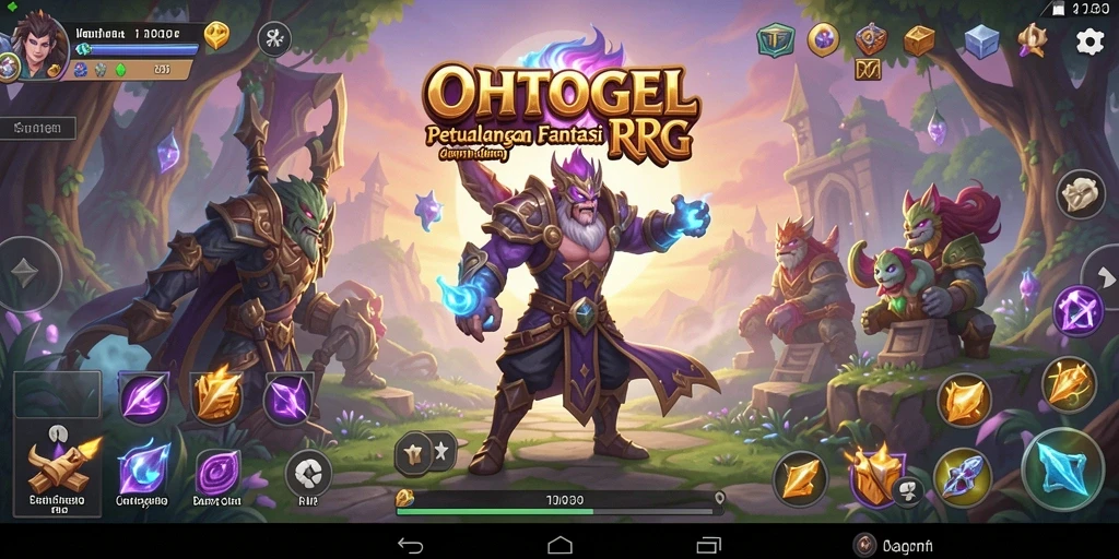 Tampilan gameplay menarik dari OHTOGEL yang penuh petualangan RPG.
