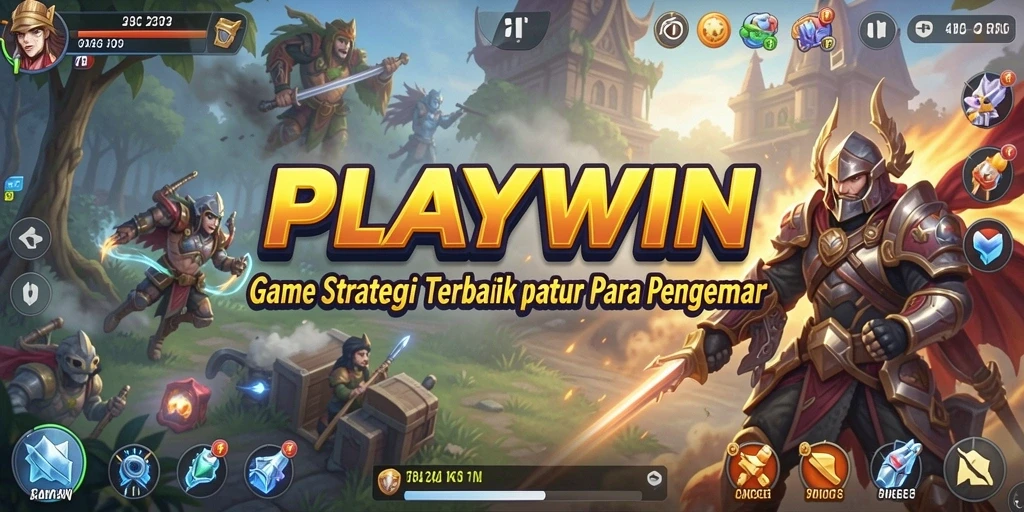 Gameplay menegangkan dan strategi yang mendebarkan dalam PLAYWIN.
