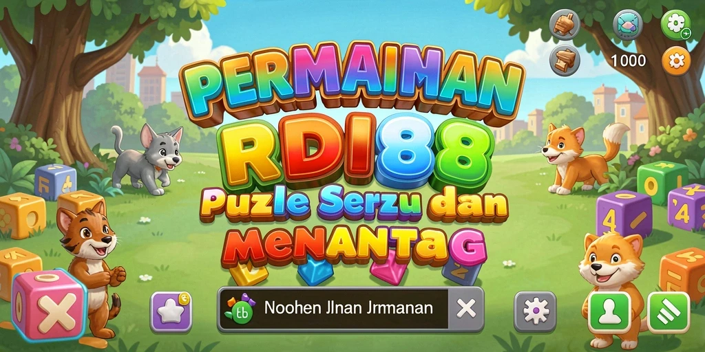 Screenshot RDI88 menampilkan gameplay seru dan penuh warna.