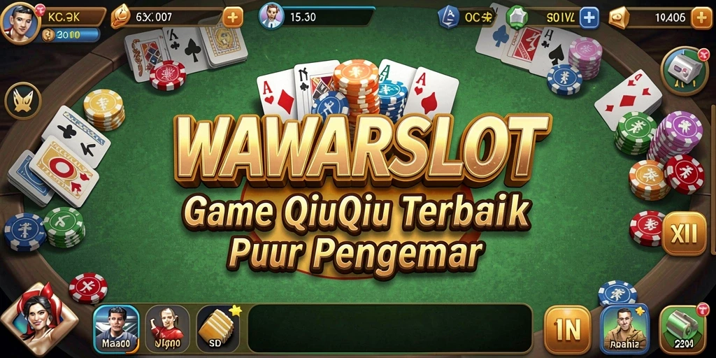 Pengalaman seru bermain QiuQiu di WAWARSLOT.